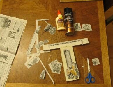 Reuse and Recycle with Decoupage Image